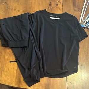 Large Easy Stretch Jogger scrub set